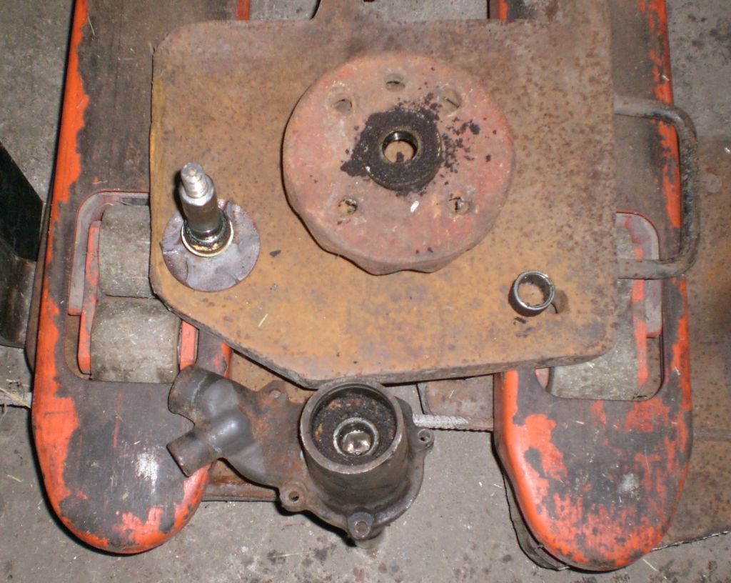 Tractor water pump repair